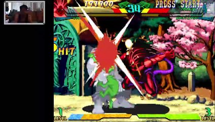 (ARC) Marvel Super Heroes vs Street Fighter - 16 - Dan and Mephisto - Lv Expert