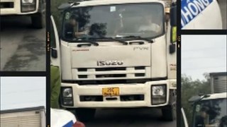 4 tài xế đánh bạc trong xe tải trên làn dừng khẩn cấp cao tốc Hà Nội - Hải Phòng