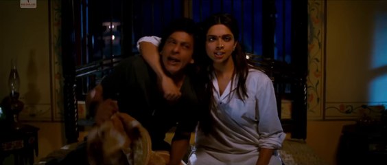 Deepika Kicks Shah Rukh Khan off  Movie Scene _Chennai Express _ A Film By Rohit
