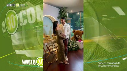 Luisa Fernanda W celebró baby shower de su segundo hijo Domenic