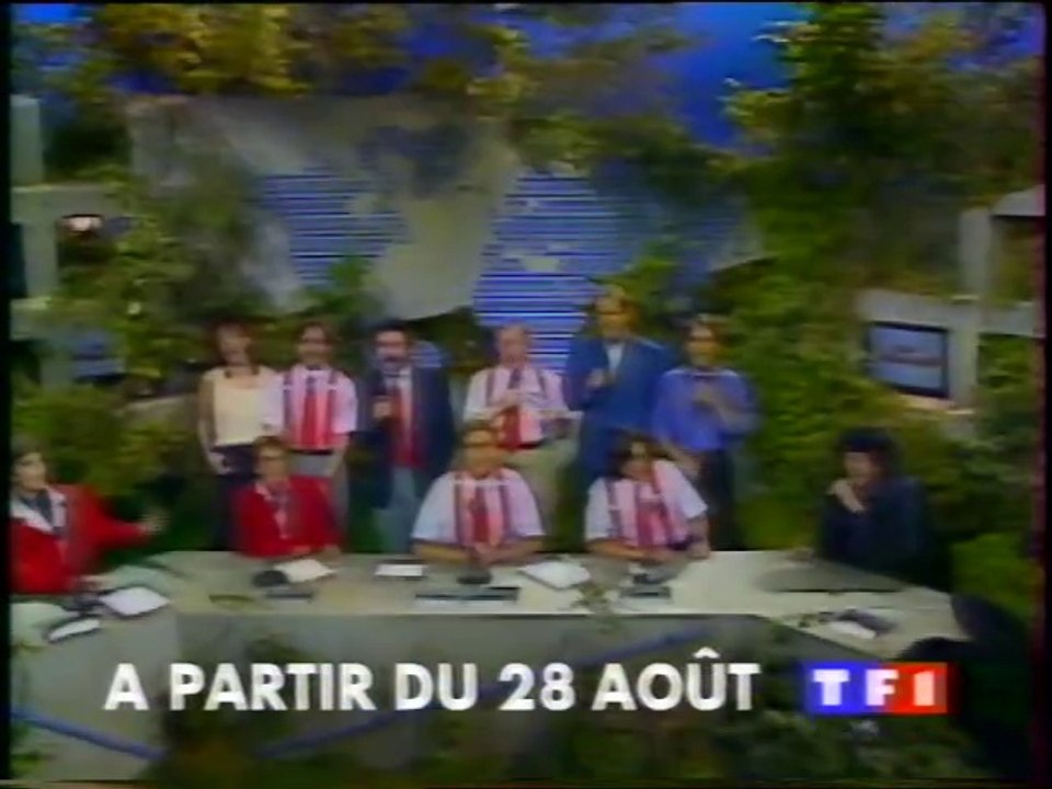 TF1 - 19 Août 1995 - Coming-next, pubs, teasers, générique "Hollywood Night"