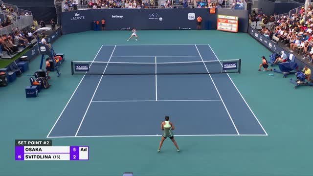 Osaka makes statement win over Svitolina