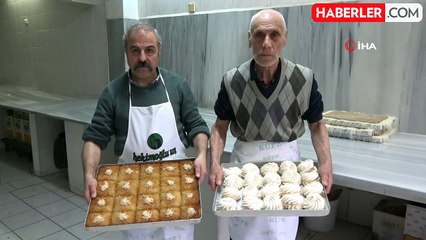 Yumurta Akı ve Şekerden Yapılan Kaymaklı Tatlısı