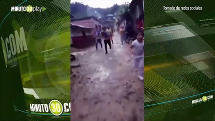 Momento de terror campesinos quedaron en medio de un enfrentamiento entre grupos armados en Santander
