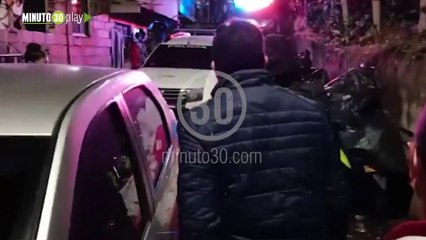 inspección técnica del hombre asesinado a bala en el barrio París de Bello