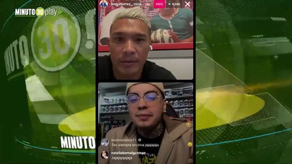 Picante momento entre Teo Gutiérrez y Aída Merlano Pela pa ve