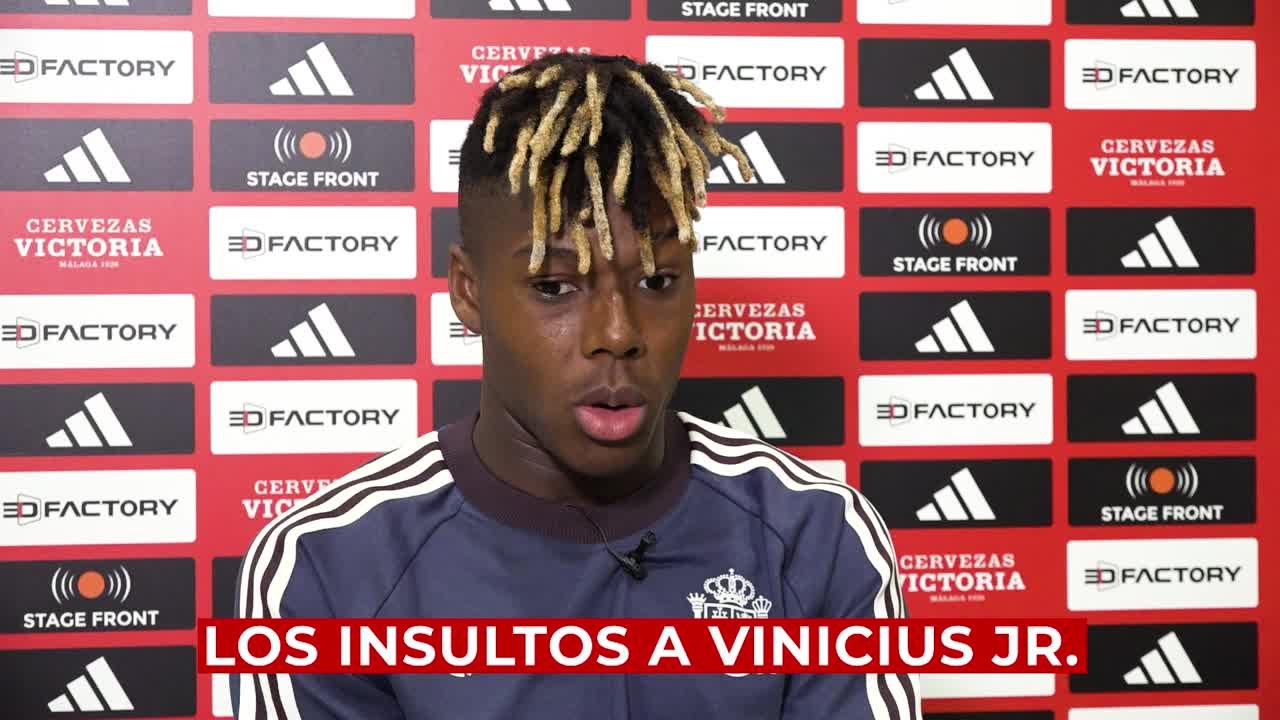 Nico Williams, tajante con el tema Vinicius: su mensaje ejemplar contra el racismo