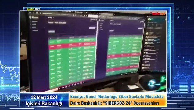 Emniyet Genel Müdürlüğü Siber Suçlarla Mücadele Daire Başkanlığı: “SİBERGÖZ-24” Operasyonları