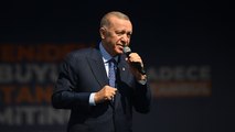 Erdoğan mitinge katılanların sayısını açıkladı