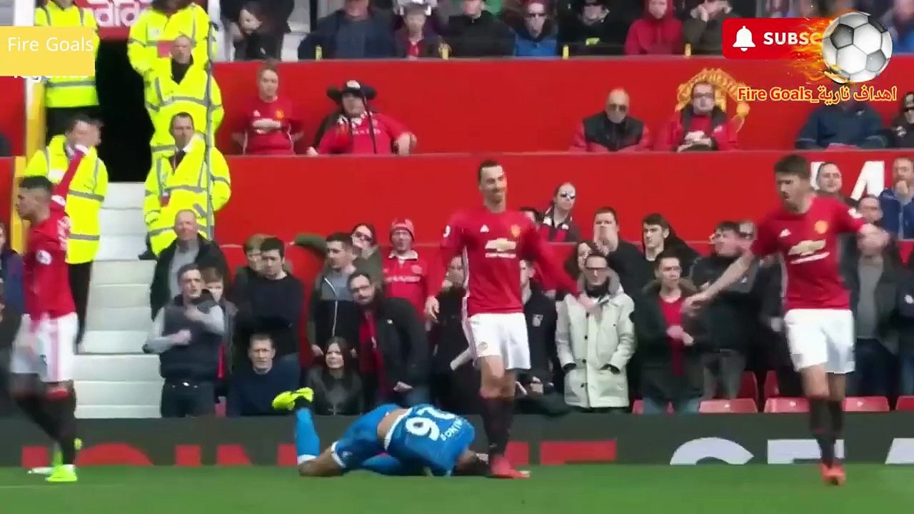 لحظات الانتقام في كرة القدم _Moments of revenge in football #soccer #skills #goals