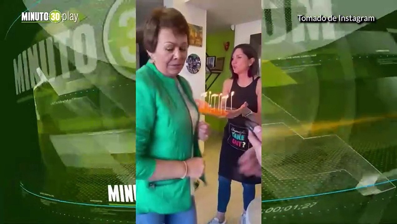En medio de su lucha Diego Guauque celebra su c...