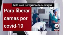 IMSS reprograma cirugías para liberar camas para pacientes con covid-19