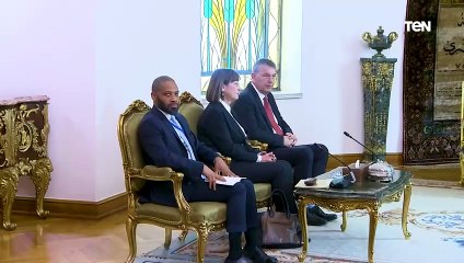 الرئيس  السيسي يستقبل سكرتير عام الأمم المتحدة  "أنطونيو جوتيريش