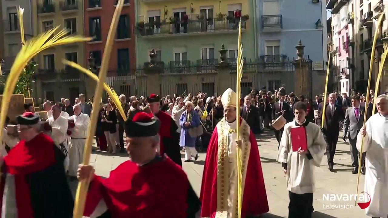 Los feligreses salen a celebrar el Domingo de Ramos