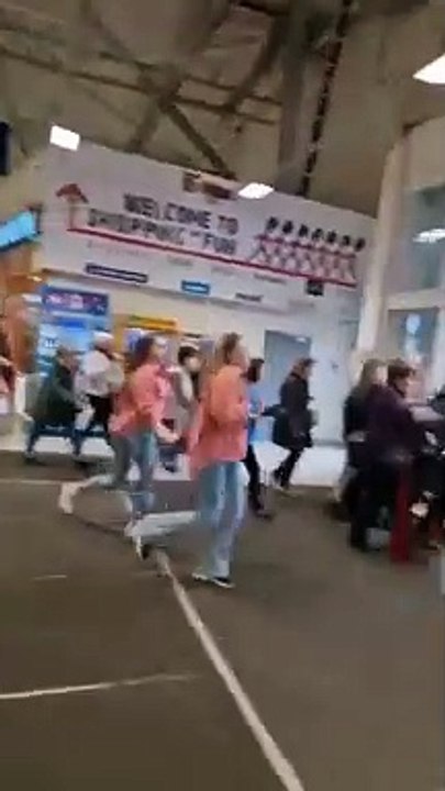 An alarm was raised in the London shopping mall in St. Petersburg.
