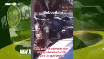 En medio del escándalo del Yailin, publican VIDEO de supuesta cachetada de Anuel a Karol G