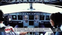 El Pentágono publica 3 videos oficiales de OVNIS