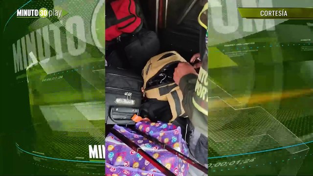 Policía en operativo de registro en peajes hallaron más de 7 mil gramos de marihuana