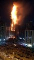 un rascacielos arde en los emiratos árabes unidos 05.05.2020