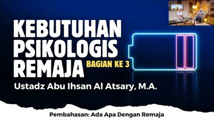 Ustadz Abu Ihsan Al-Atsary: Pentingnya Bergerak Bagi Remaja