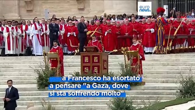Papa Francesco: Preghiamo per le vittime di Mosca e per la pace , ma non legge l'omelia