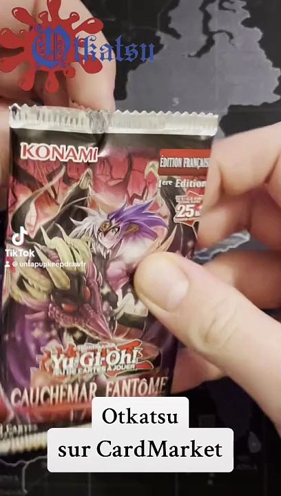UntapUpkeepDrawFR ouverture booster Yu-Gi-Oh! Cauchemar Fantôme