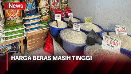 Harga Beras di Pasar Rengas Tendean Masih Mahal Mendekat Lebaran