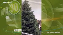 Kylie Jenner presume su gigantesco árbol de Navidad