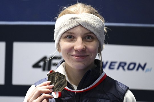 Kamila Stormowska zdominowała mistrzostwa Polski w short tracku