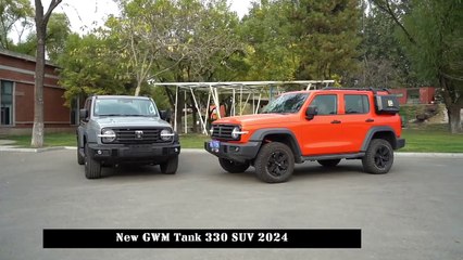 It Goes on Sale with a 3.0T V6 Twin Turbo Engine at a Price of 330,000 Yuan, GWM Tank 330 SUV 2024