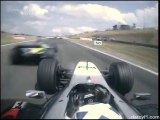 F1 2003 Nurburgring Alonso Brake Test Coulthard Spins Out Onboard