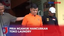Viral Pria Hancurkan Toko Laundry di Apartemen Mediterania karena Hasil Cucian Rusak