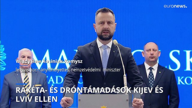 Kijevet és Lvivet is lőtte az orosz hadsereg, az egyik rakéta megsértette a lengyel légteret