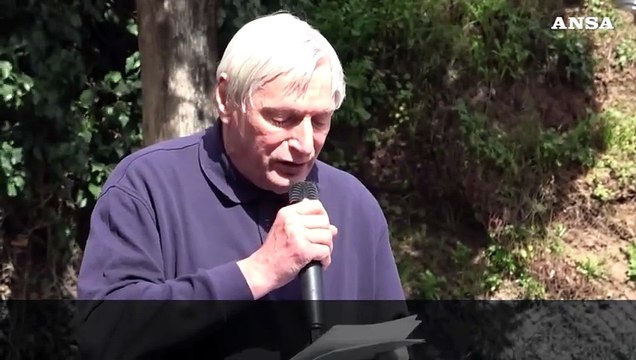 Fosse Ardeatine, don Ciotti: Le vittime chiedono impegno alla pace