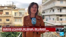 Informe desde Beirut: nuevos ataques israelíes al este de Líbano, lejos de la frontera