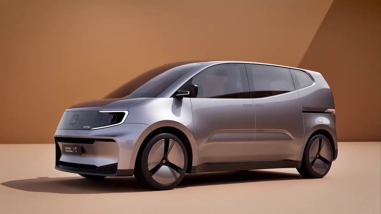 A Wheelchair Accessible Electric Minivan, New eVITA Concept by Callum
