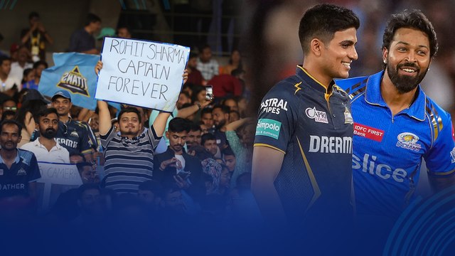 IPL 2024 Rohit Sharma మద్దతుదారుల దెబ్బకి బెదిరిపోయిన Hardik Pandya GT Vs MI | Telugu Oneindia