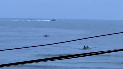 زوارق جيش الاحتلال تستهدف قوارب صيد فلسطينية غرب رفح