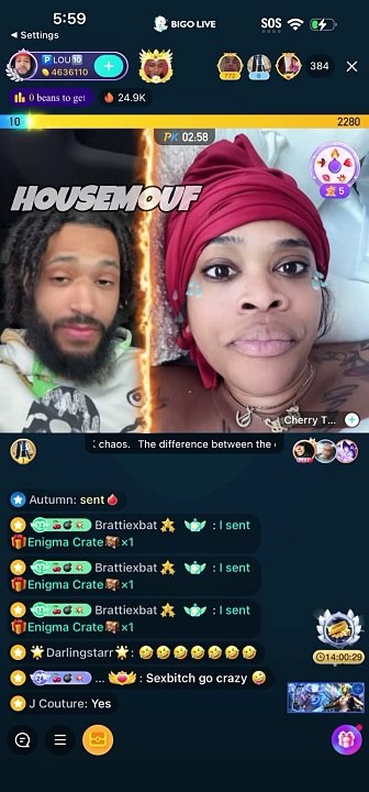Cherry thee Boom EXPOSES straight man - Lou10ent have jacked off with her on FaceTime & allegedly piping punks