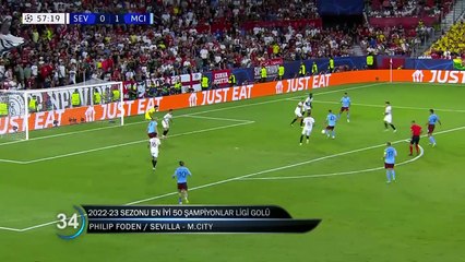 Şampiyonlar Ligi 2022-23 Sezonunun En İyi 50 Golü