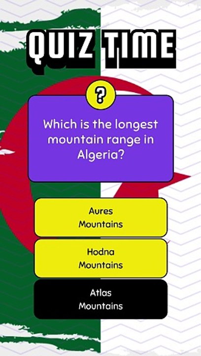 Quiz About Algeria