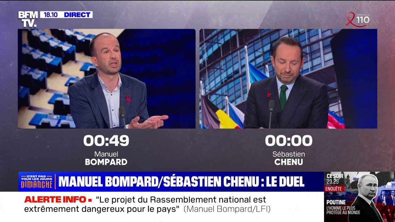 Manuel Bompard (LFI): "Le projet du Rassemblement national est extrêmement dangereux pour le pays"