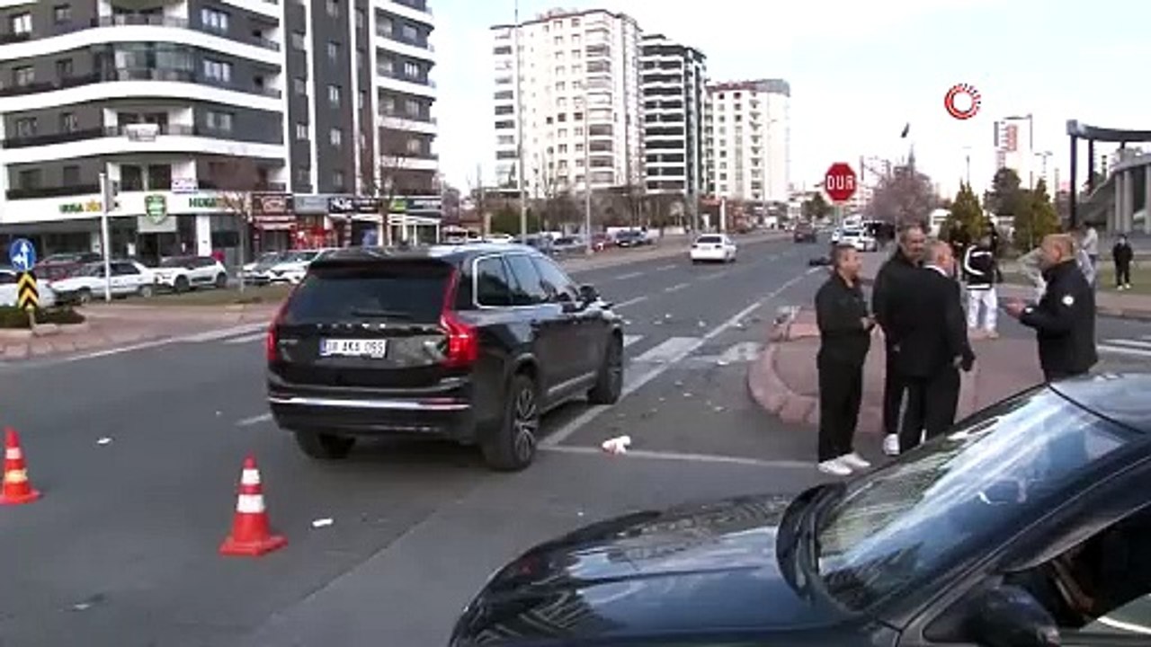 Kayserispor Başkanı Çamlı kaza yaptı