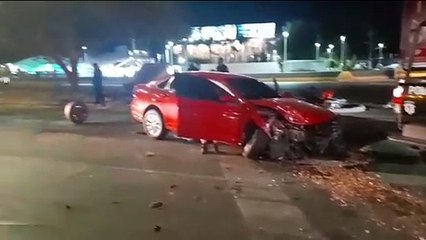 López Mateos y Mariano Otero fueron escenario de un fuerte choque