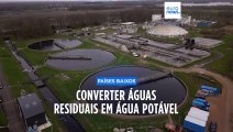 Cientistas dos Países Baixos tentam converter águas residuais em água potável