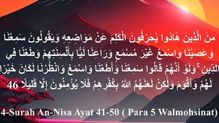 |Surah An-Nisa|Al Nisa Surah|surah nisa| Ayat |41-50 by Syed Saleem|