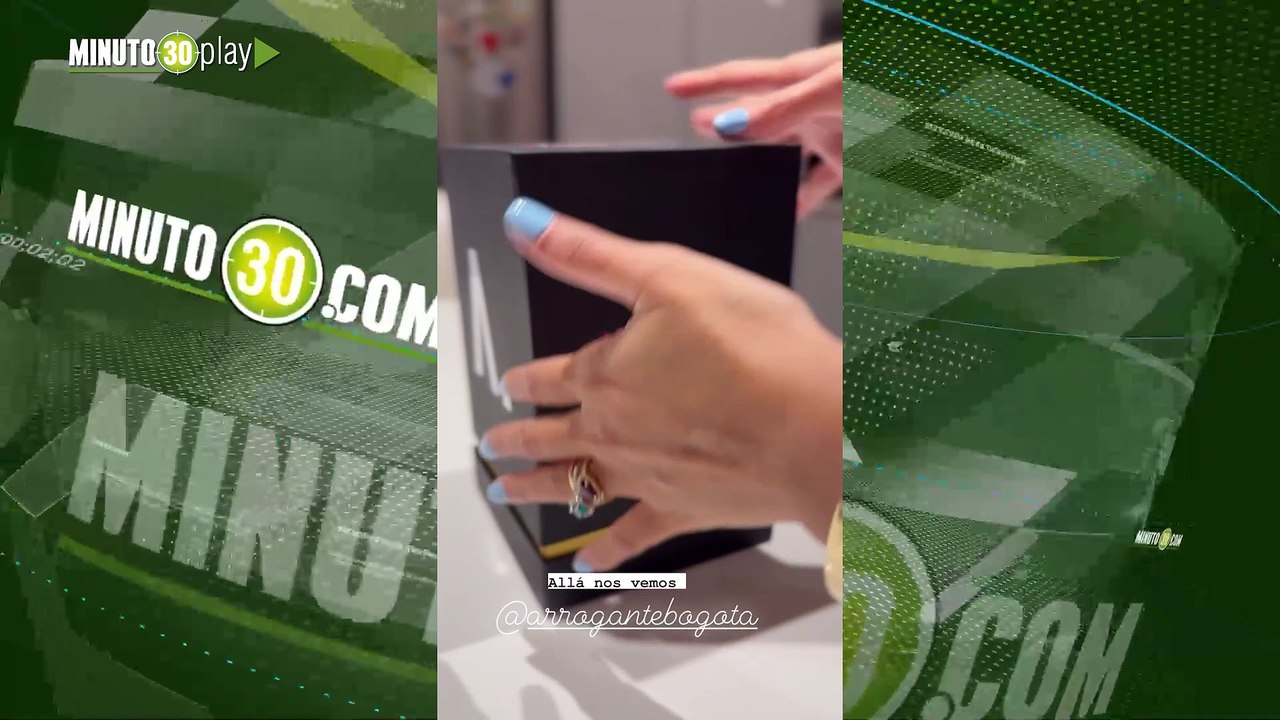 Qué es esta belleza Melissa Martínez presumió el regalo que le llegó de parte de James Rodríguez