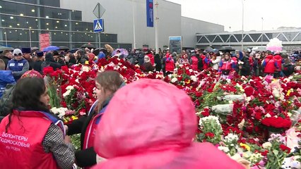 Rusia en duelo nacional tras matanza en sala de conciertos