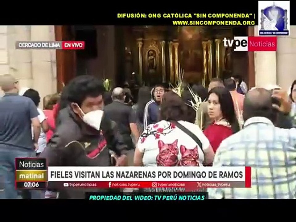 INICIÓ LA SEMANA SANTA HOY CON EL DOMINGO DE RAMOS 2024