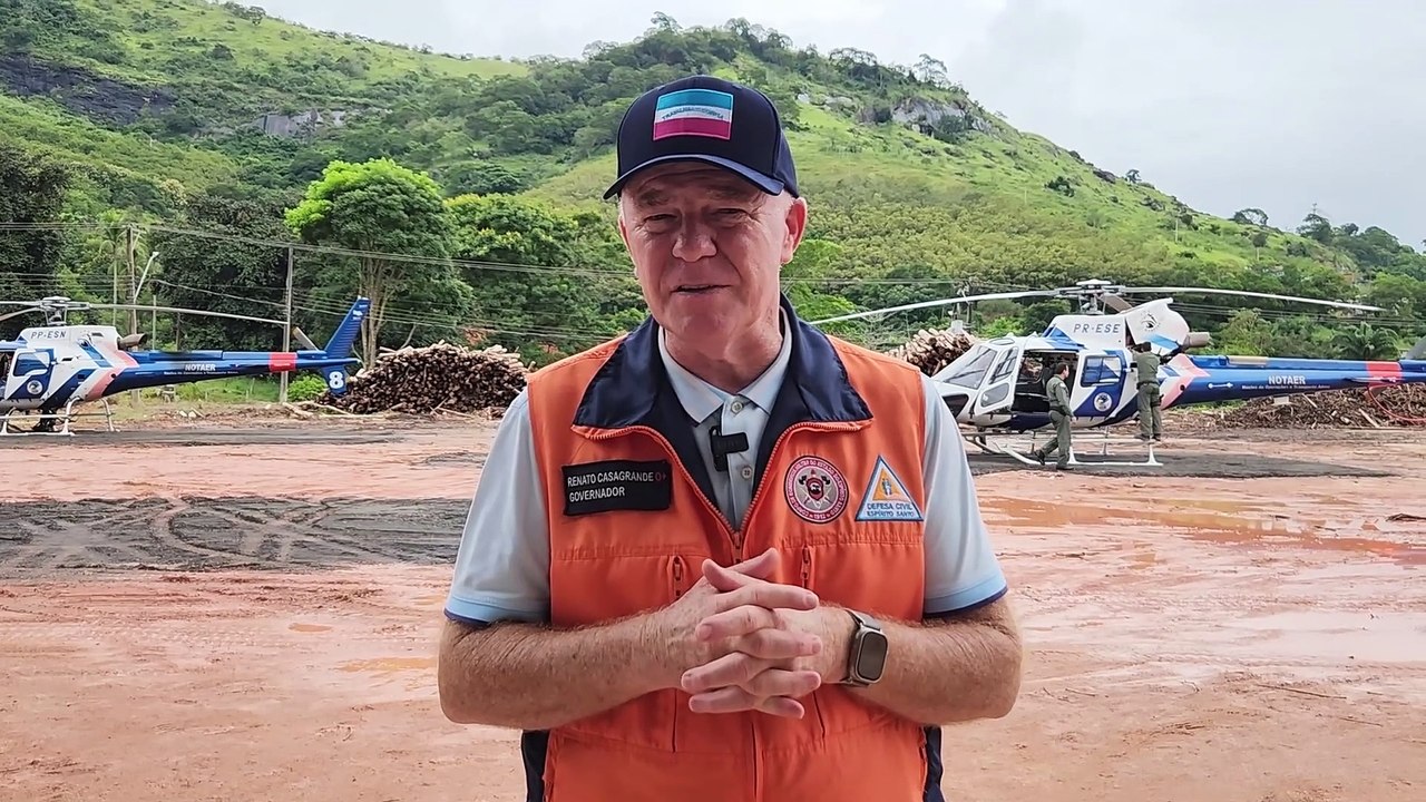 Governador visita cidades atingidas por chuvas